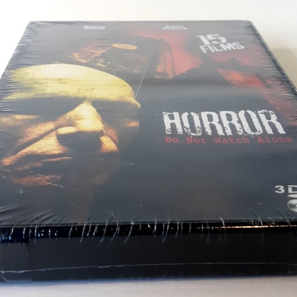 Horror: Do Not Watch Alone 15 Classic Films 3 DVD Set Brand New Factory Sealed - Picture 4 of 7